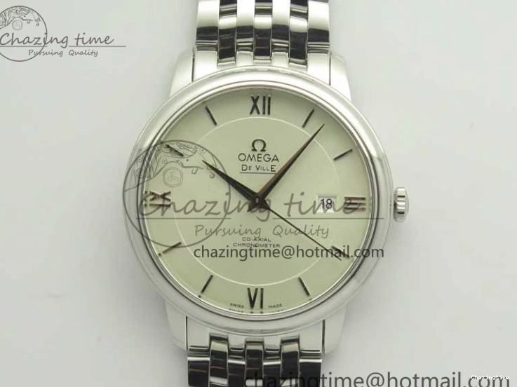 0418 Sporty De Ville SS RXW 1:1 Best Edition Silver Dial on SS Bracelet A 8019